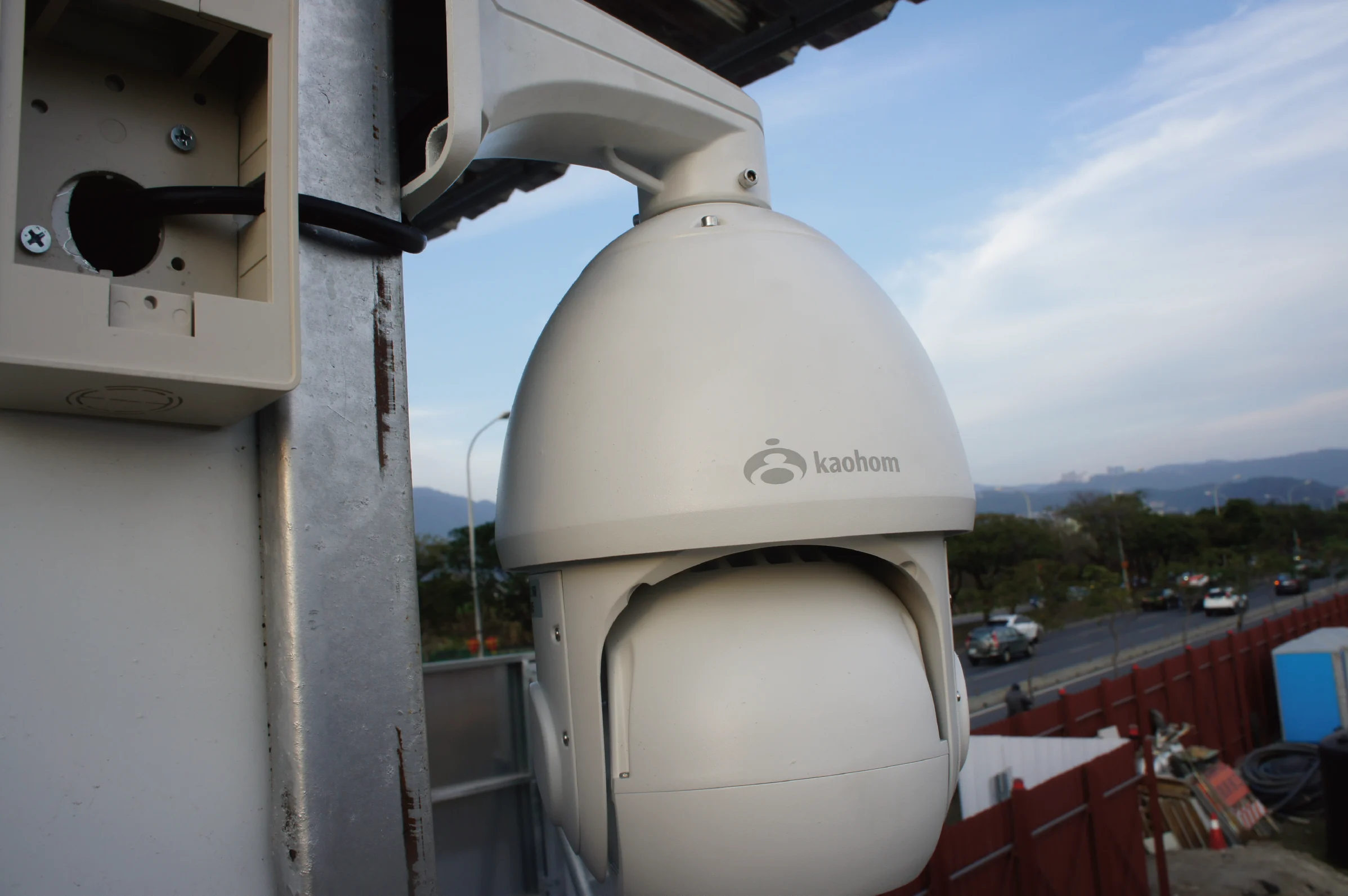 淡水大度加壓站監視器安裝｜高宏資訊