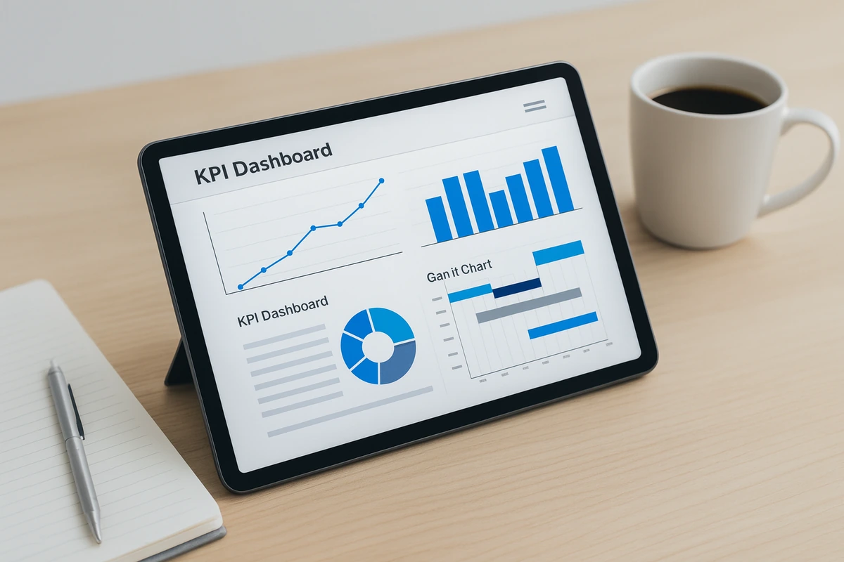 營運管理｜KPI 與甘特圖｜高宏資訊